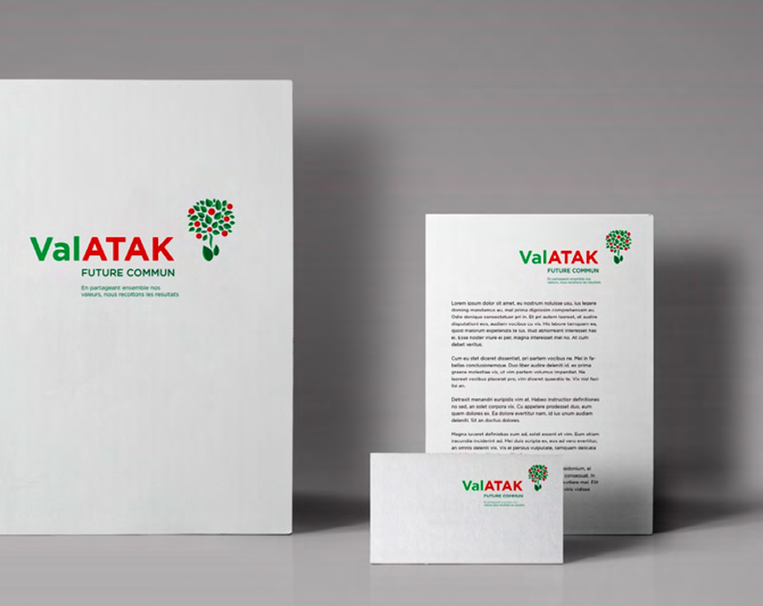 LOGO for the corporatization program of ATAK