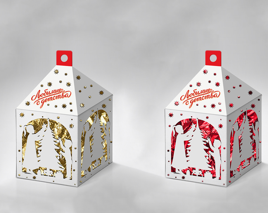 Packaging for a major Russian confectionary company