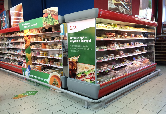 Новый формат в сети магазинов АТАК