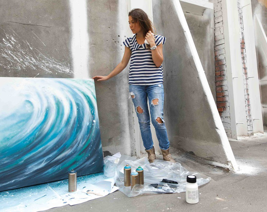 Брызги - первый маркетинговый арт-проект